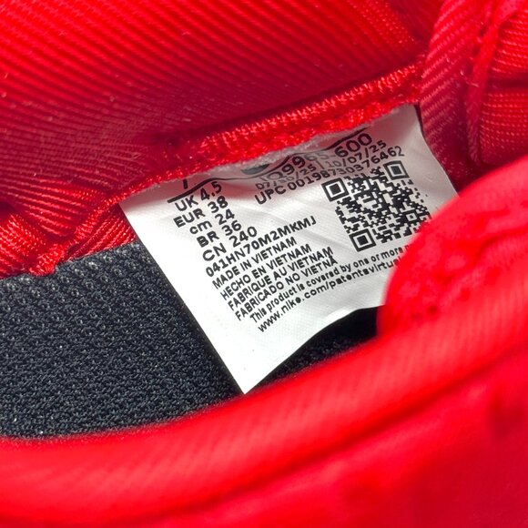 Nike Womens Air Force 1 Valentines Day 07 Low SE Red Shoes Sz 7 New IQ9965-600 - Picture 6 of 12